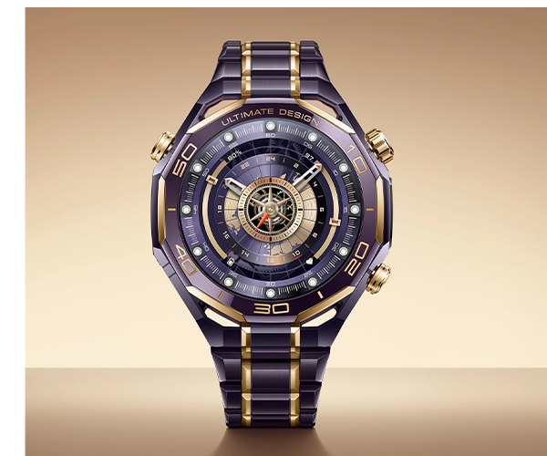 Huawei WATCH ULTRAMATE DESIGN Purple Gold Edition